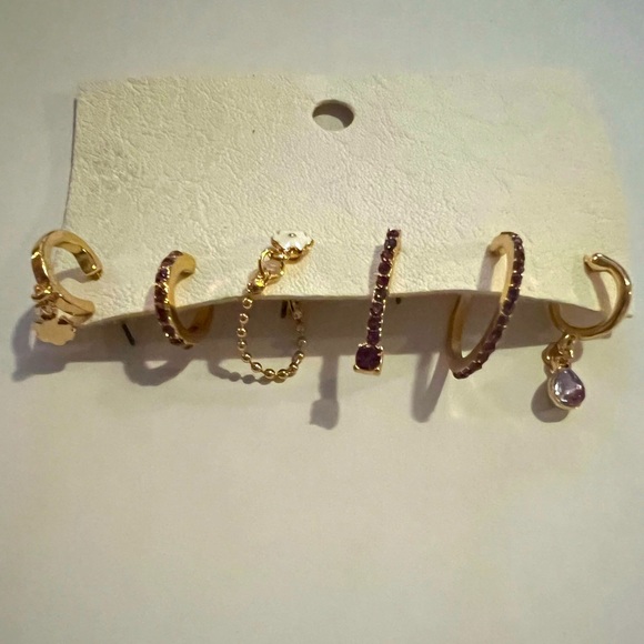 Free People Jewelry - FREE PEOPLE Earrings 3 Pairs of mis matched earrings post, drop, dangle